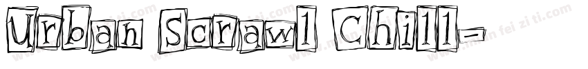 Urban Scrawl Chill字体转换